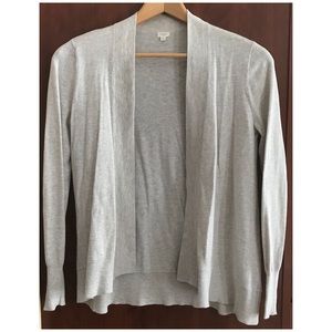 gray J. Crew sweater